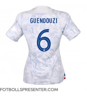 Frankrike Matteo Guendouzi #6 Borta Matchtröja Dam VM 2022 Kortärmad